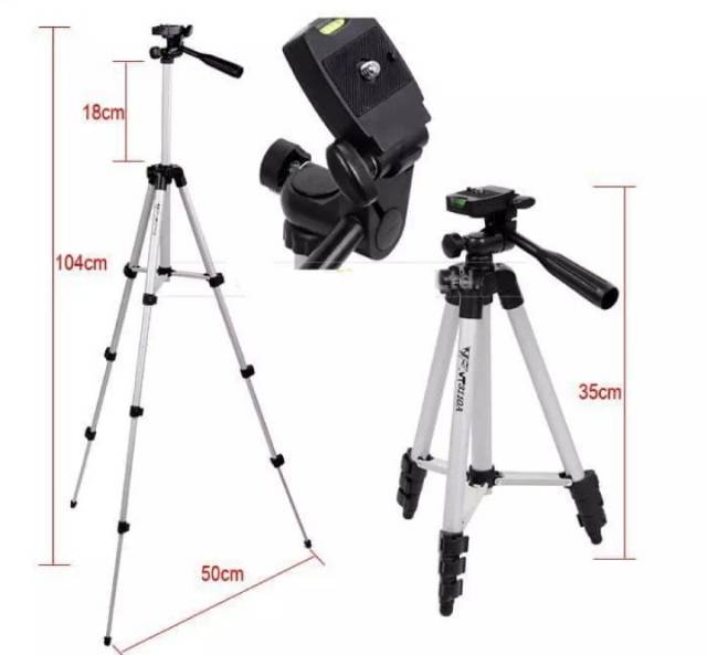 TRIPOD WEIFENG TYPE 3110 FREE HOLDER U / TRIPOD 1 METER