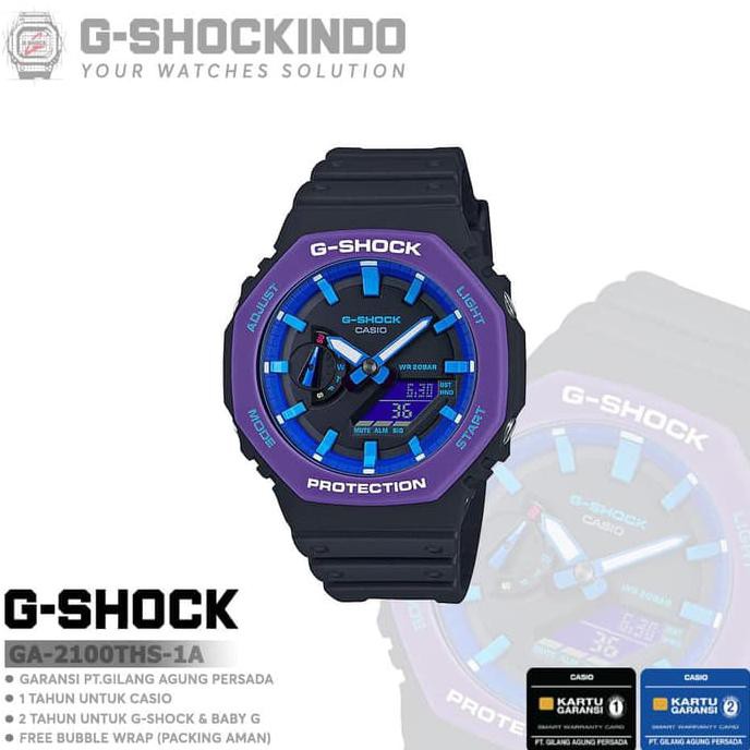 ● KREDIT JAM DIGITAL● CASIO G-SHOCK GA-2100THS-1A / GA-2100THS-1ADR ORIGINAL PROMO