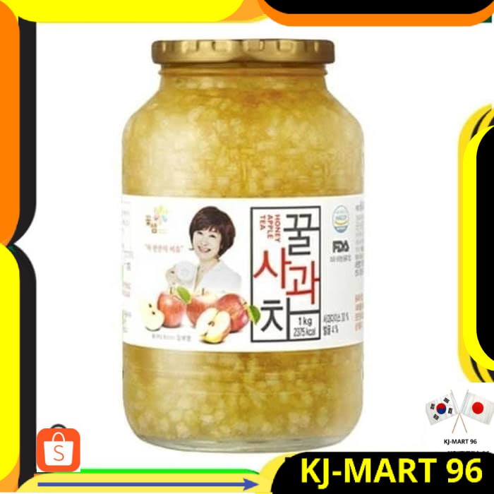 

MINUMAN KOREA HALAL KKOH SHAEM HONEY APPLE CITRON 1 KG - TEH MADU APEL