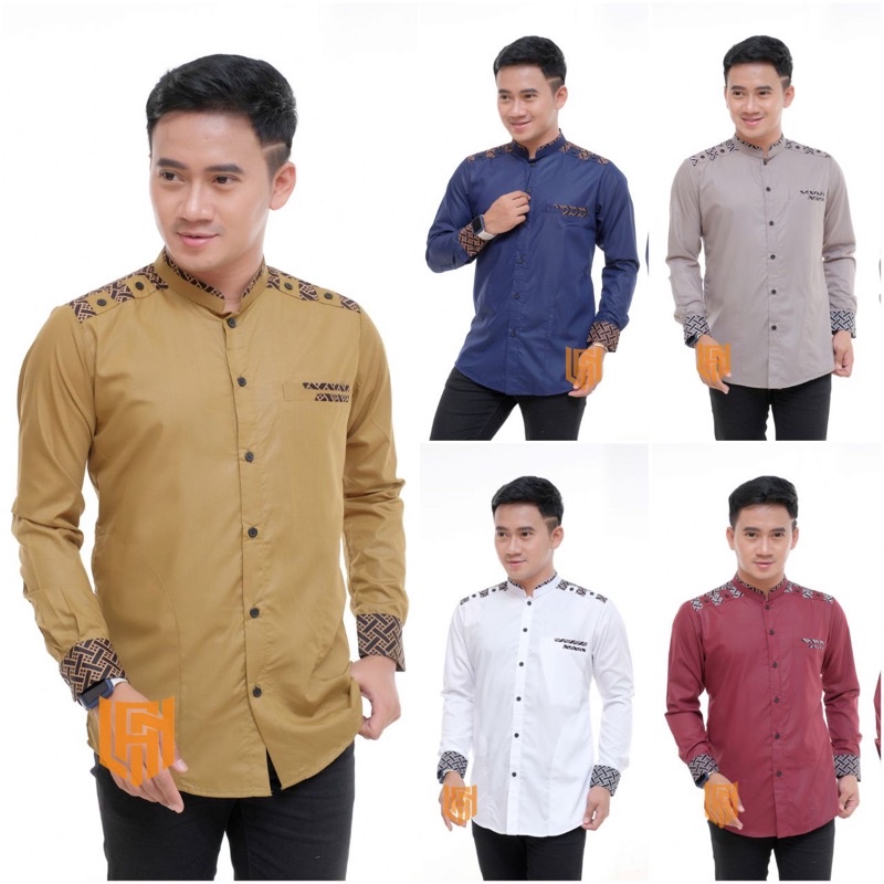 Baju Koko Motif Kobata Zebra Samporna Terbaru Murah