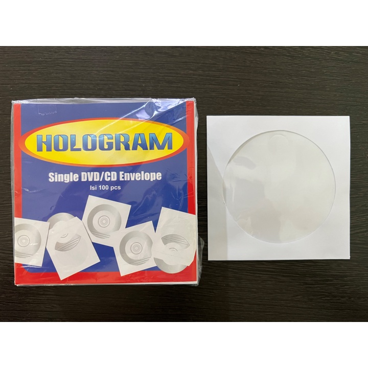 Amplop CD DVD / Tempat CD DVD Kertas Isi 100