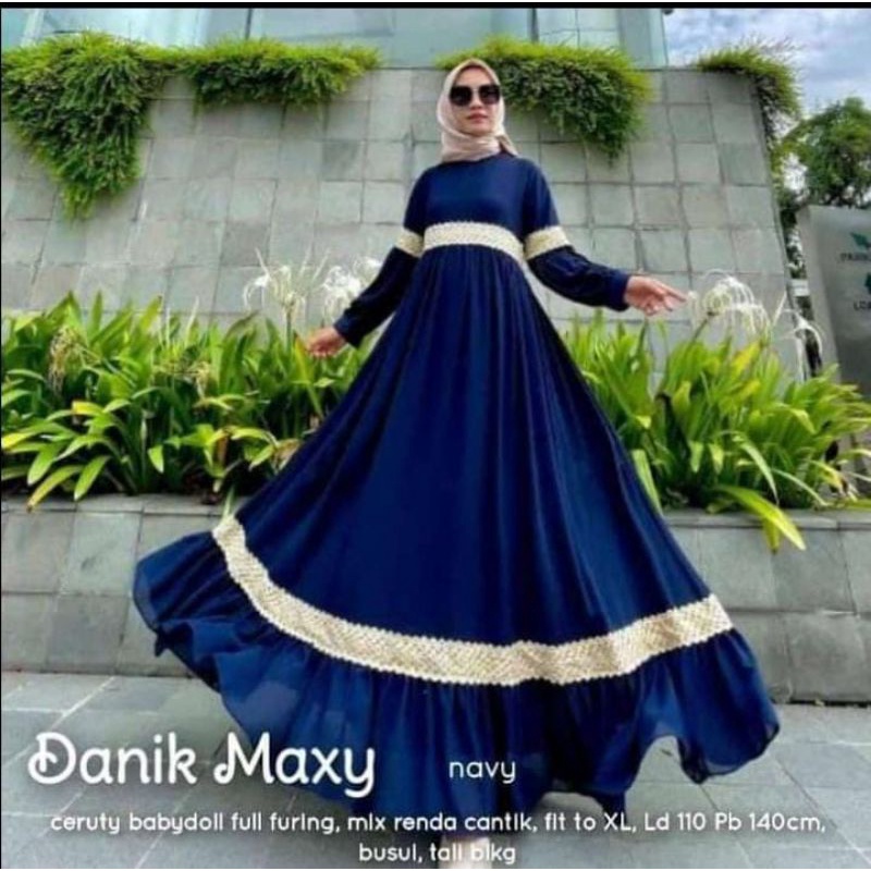 GAMIS DANIK MAXY/GAMIS SELVIA CERUTY/GAMIS CERUTY RENDA/GAMIS CERUTY ORIGINAL/DRESS CERUTY RENDA MURAH