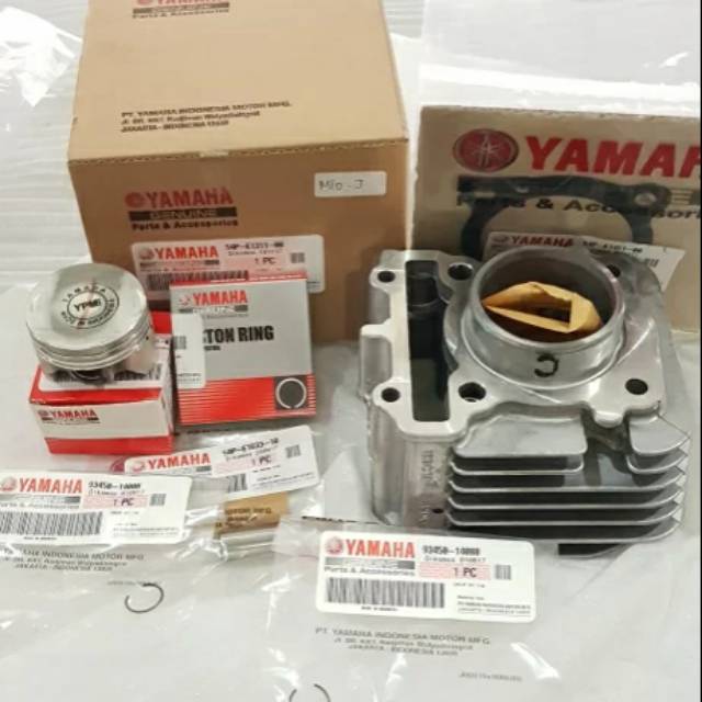 Blok seher plus piston kit mio j original yamaha
