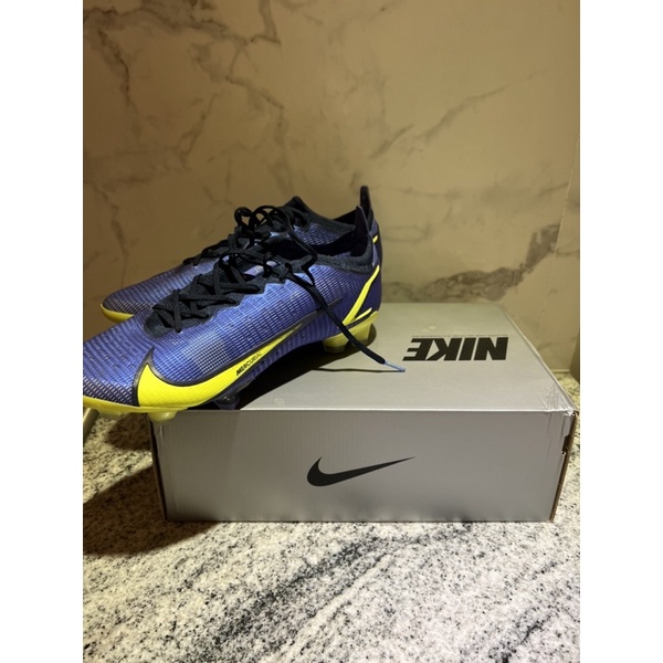 ORIGINAL NIKE FLYKNIT VAPOR 14 ELITE FG SOCCER BOOTS SEPATU SEPAK BOLA PRELOVED MULUS UK 44,5