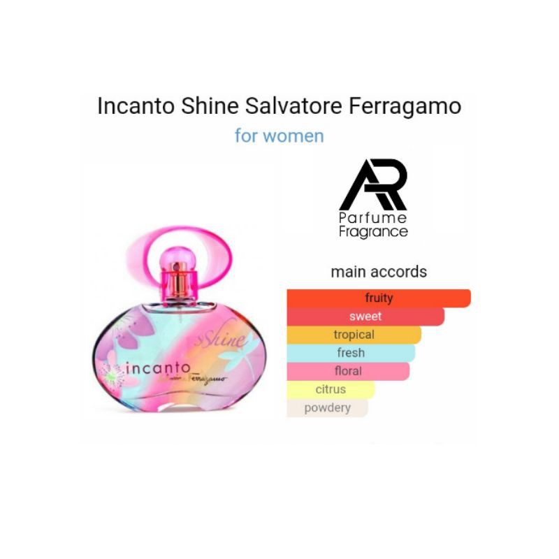 ARparfum - INCANTO SHIN - BEST SELLER for WOMAN !! 99% Aroma Original,Lembut dan Tahan lama