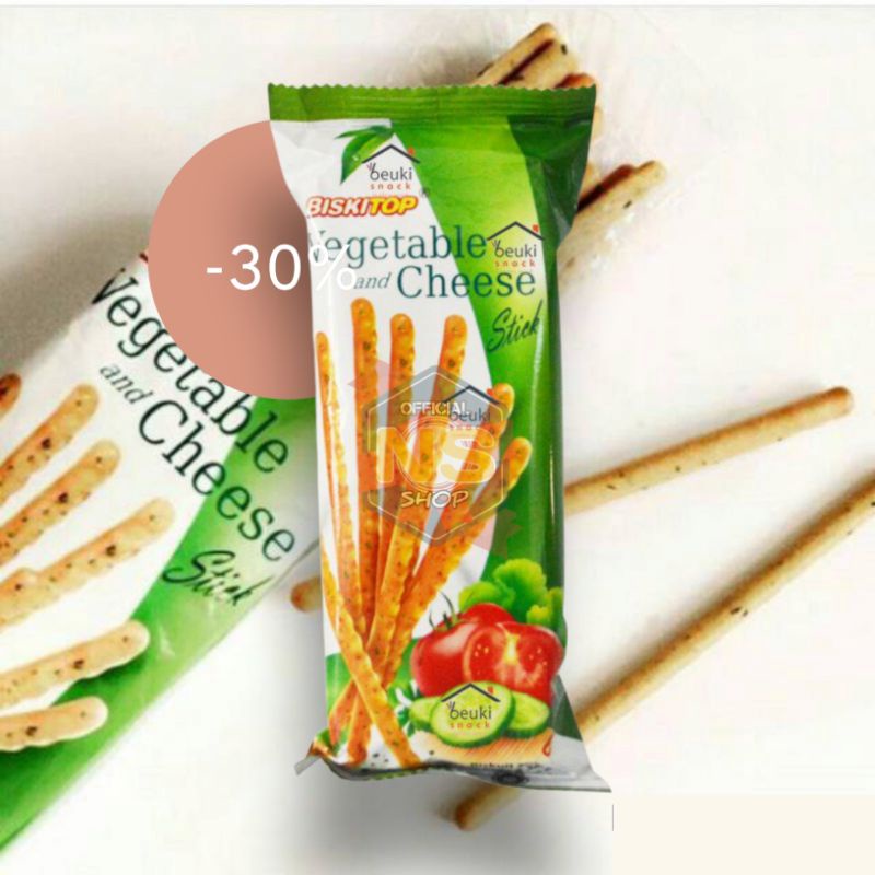 

Biskitop Vegetable Cheese Stick Biskuit