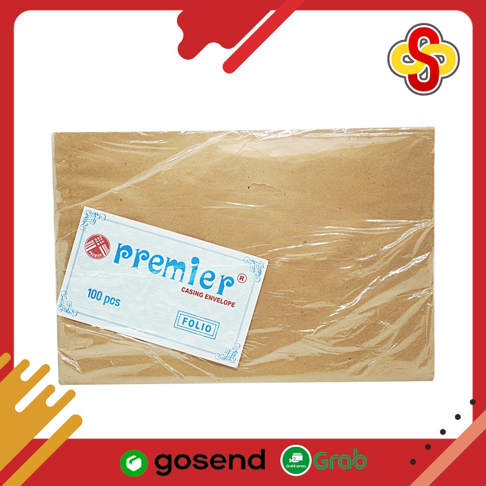

Amplop Coklat Premier Casing D Folio 21 x 29.7 cm Isi 100 lembar