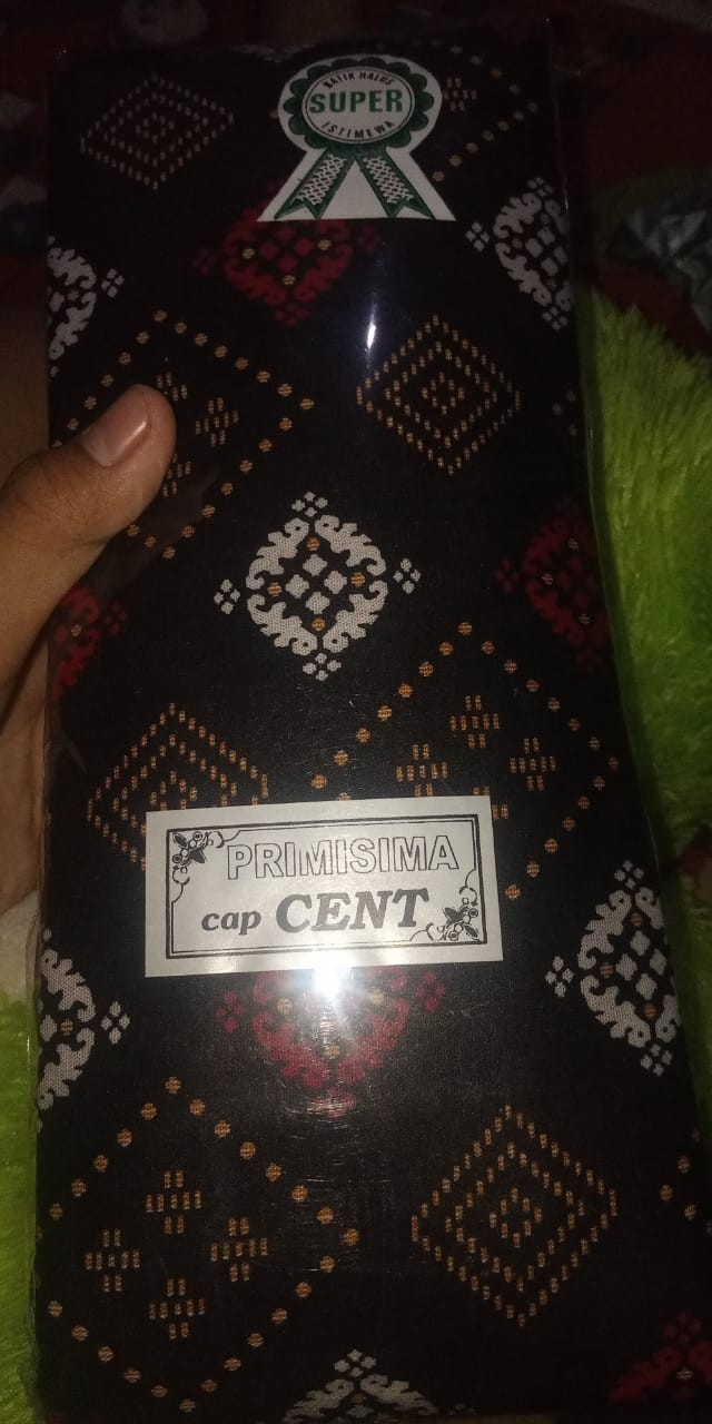 Kainbatik Print Sogan Hitam Manis Batik Couple Seragam Bridesmaid