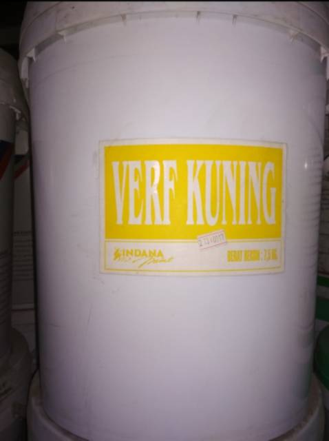 VERF PEWARNA SEMEN KUNING 7.5 KG