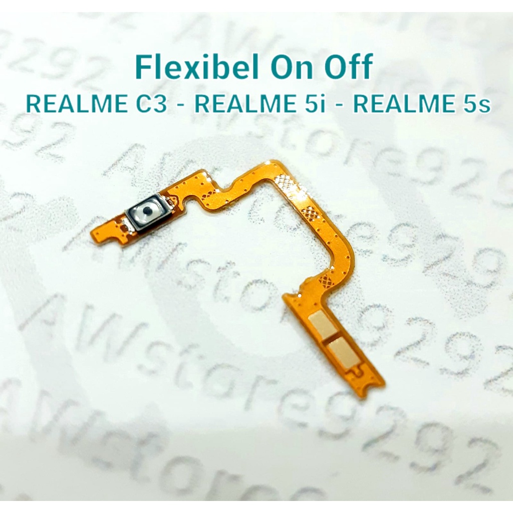Flex Flexibel Flexible Power On Off REALME C3 - REALME 5i - REALME 5s