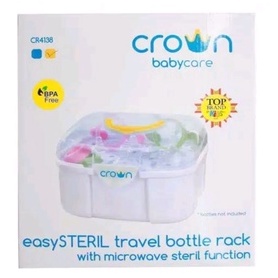 CROWN Easy Steril Rak Botol Travel Dry Rack CR-4138