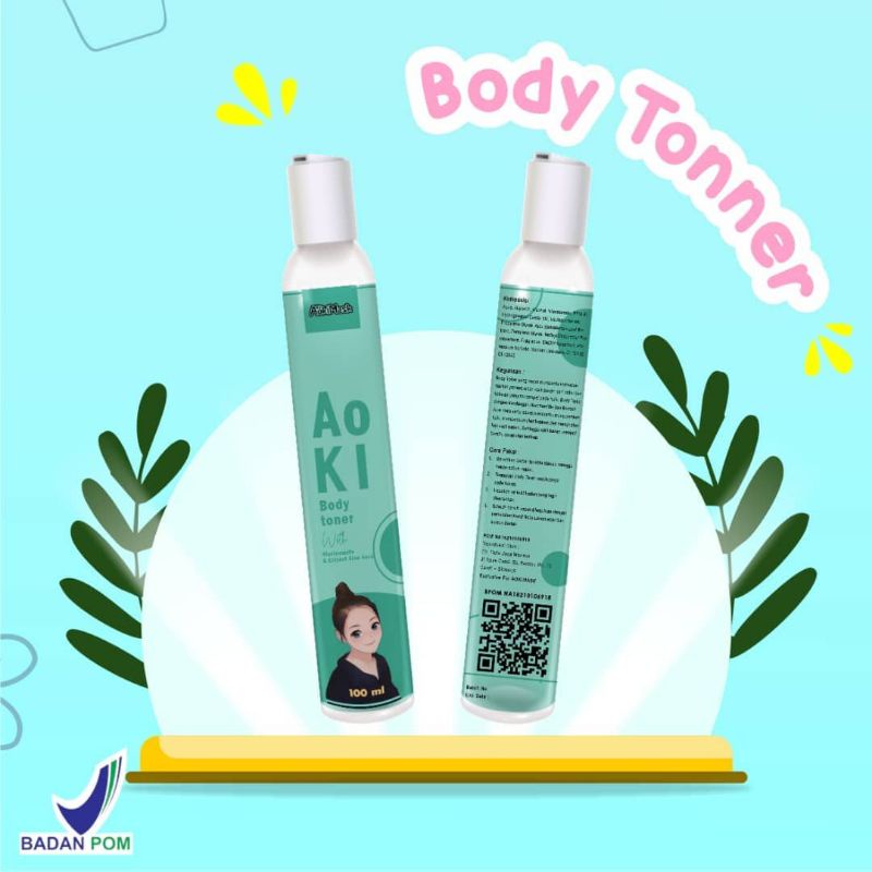 TONER BADAN WITH NIACINAMIDE BY AOKIMASK!