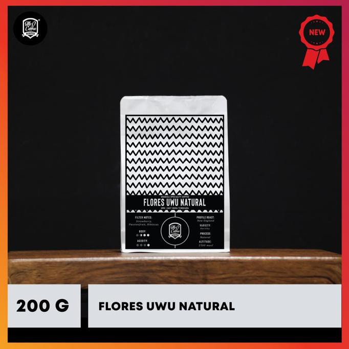

Kopi Arabika Flores Uwu Natural 200g - BIJI SANGRAI TERJAMIN