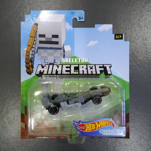 hot wheels minecraft skeleton