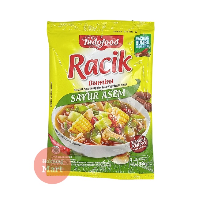 

Indofood Bumbu Racik Sayur Asam 20gr