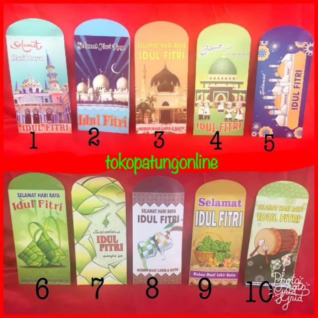 Amplop Lebaran Besar MURAH PROMO