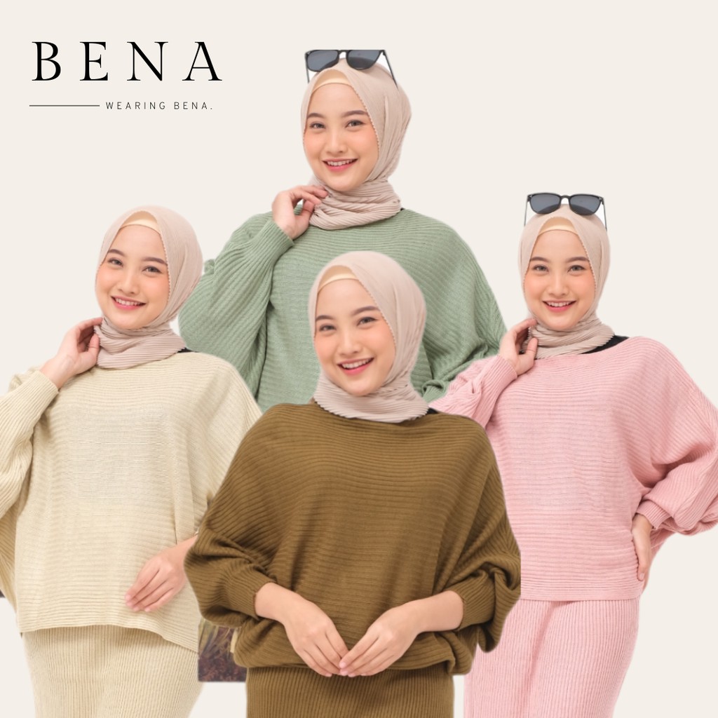 Blouse Rajut Batwing - Luna Knit