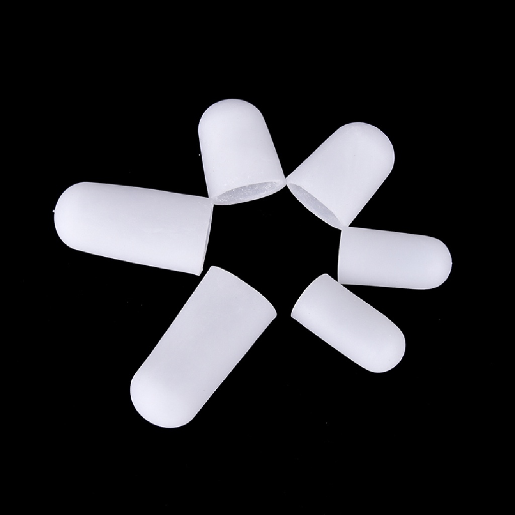 Gongjing1 2Pcs Perban Pelindung Jari Kaki Bahan Silikon Gel