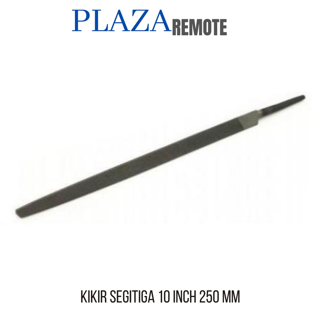 KIKIR GERGAJI BESI MODEL SEGITIGA UKURAN  6 8 DAN 10 INCH