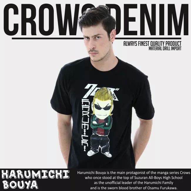 T-Shirt Crows Zero - TFOA - Kode H-4