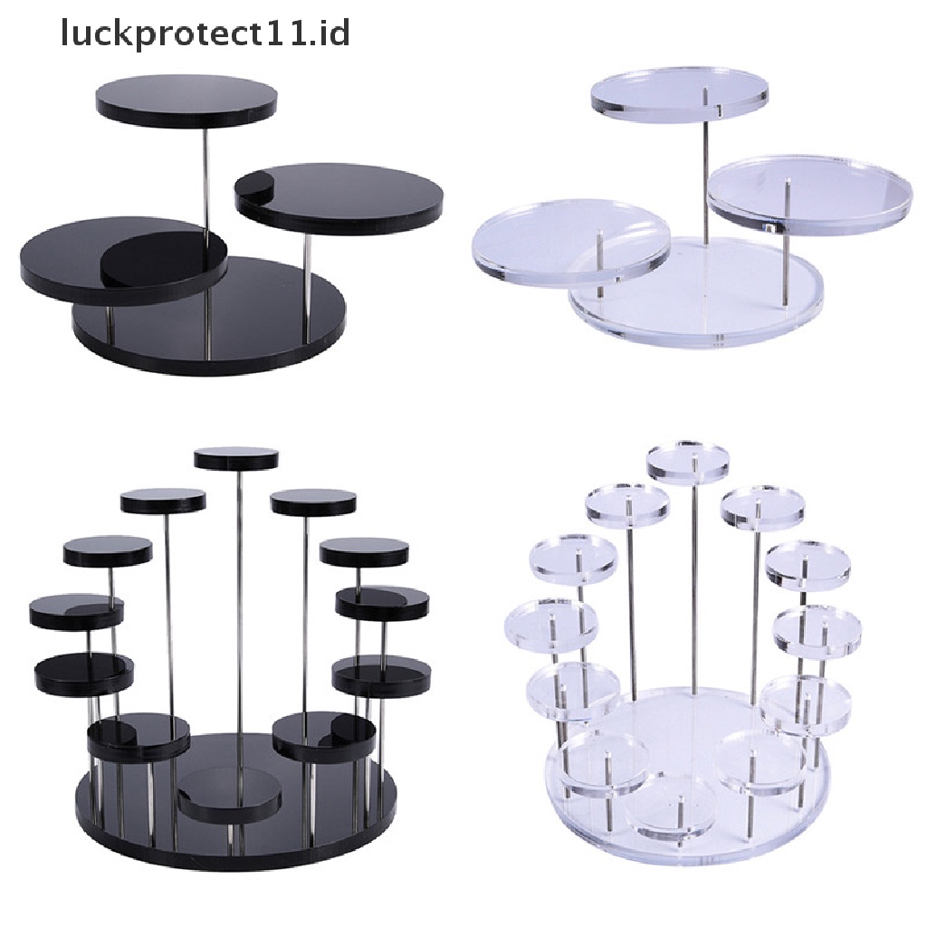 &lt; Luckprotect11.Id &gt; Stand Display Cupcake Bahan Akrilik Untuk Dekorasi Pesta