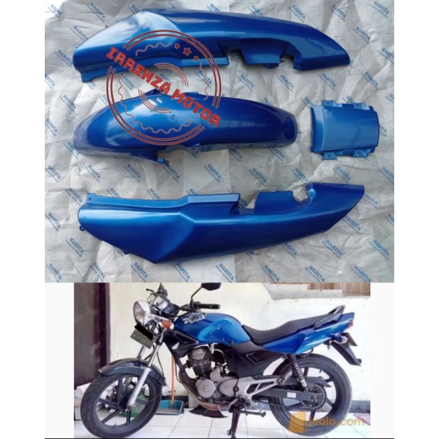 Cover body bodi belakang Tiger lama 2000 2001 2002 2003 2004 2005 biru plus spakbor depan