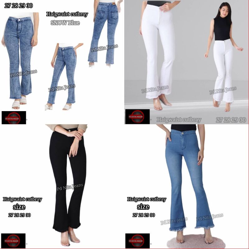 Celana Cutbray Wanita Celana Cutbray Celana Cutbray Rawis Haigwaist Cutbray