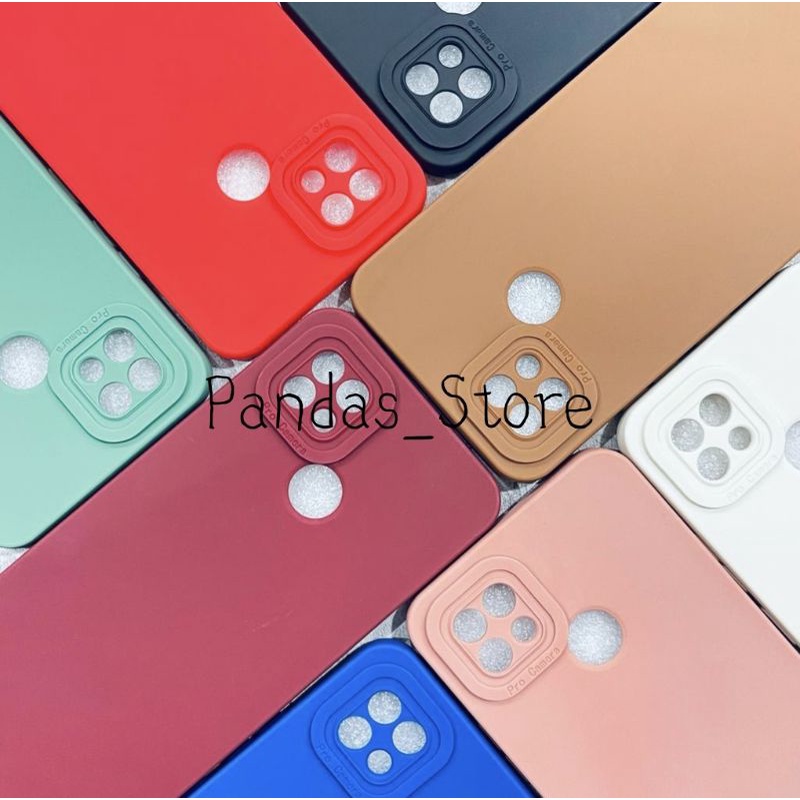 Softcase Pro Camera Realme C21 Candy Case Full Color 3D Silikon TPU