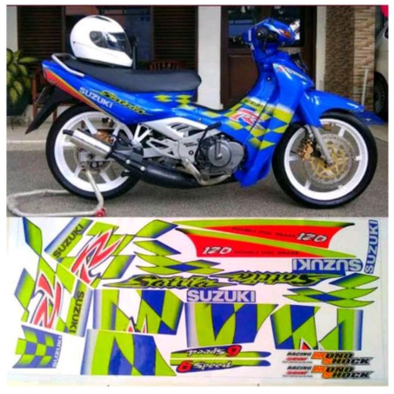 Striping satria lumba kenny robert