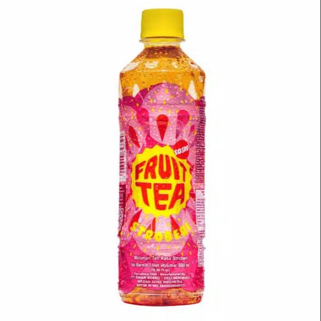 

Fruit Tea Sosro Stroberi 500ml