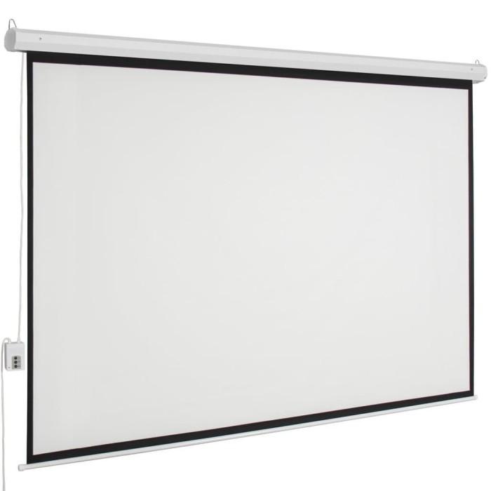 Proyektor / Screen Projector 84" Motorize / Layar Proyektor 84" Otomatis