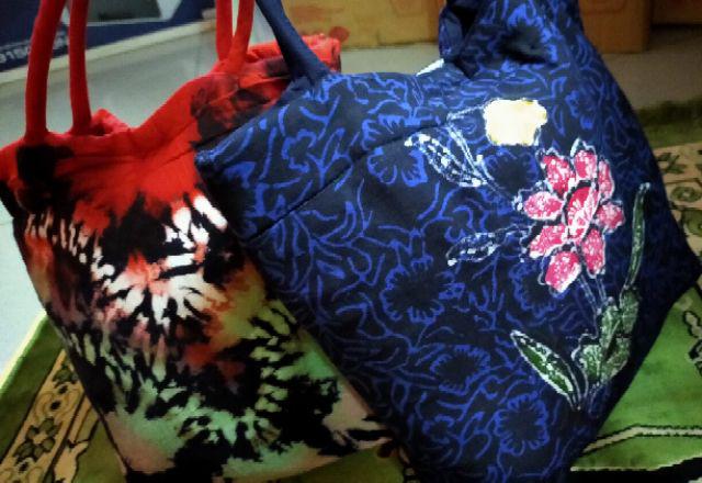 Mukena Batik Sasirangan Pekalongan Super Jumbo
