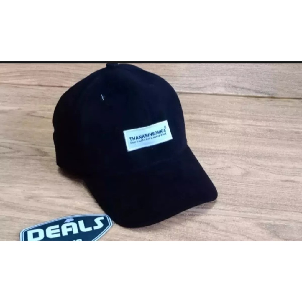 Topi Distro Pria/Topi Baeball Distro Thanksinsomnia/Topi Keren