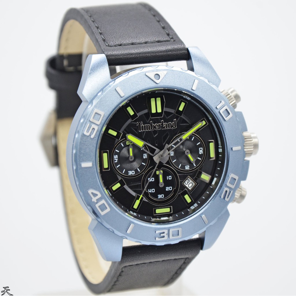 Jam Tangan Pria Timberland 15518JLU-02 tali kulit garansi resmi 2 tahun