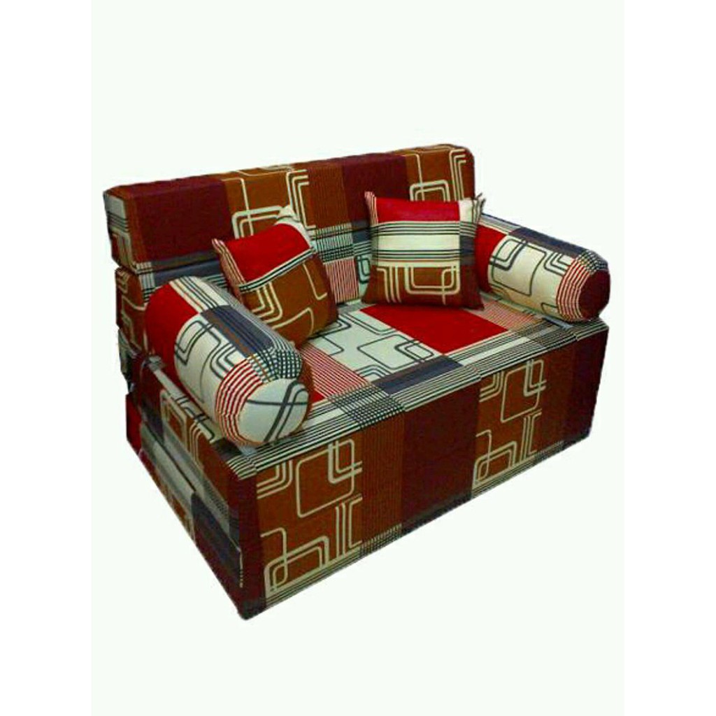 SALE kasur sofa bed busa inoac uk.200x145x20 Sofa bed multifungsi 3in1
