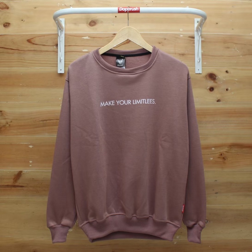 CREWNECK SIMPLE MOCCA WANITA 2021 /CREWNEK ORIGINAL DI CLOTHING/CREWNEK PRIA