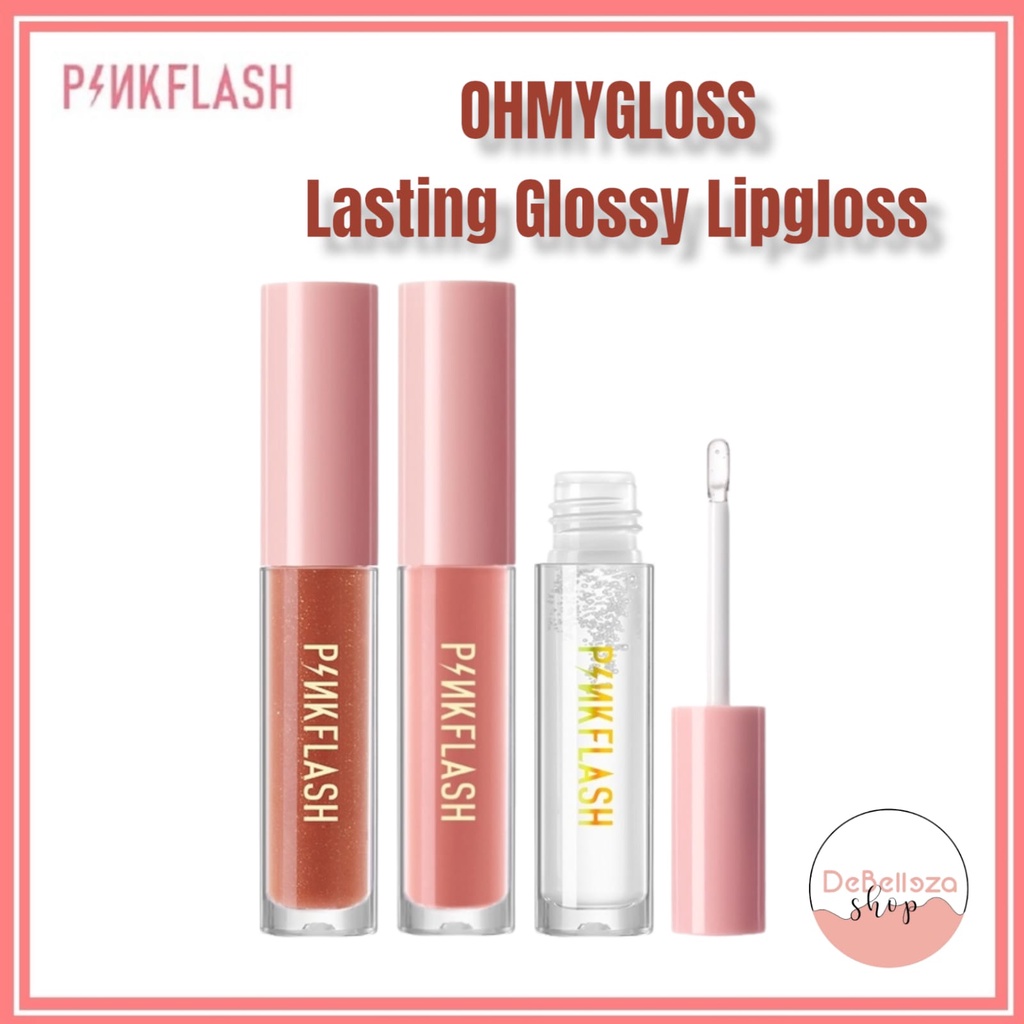 Jual Pinkflash Pf L02 Ohmygloss Lasting Glossy Lipgloss Pink Flash Shopee Indonesia 