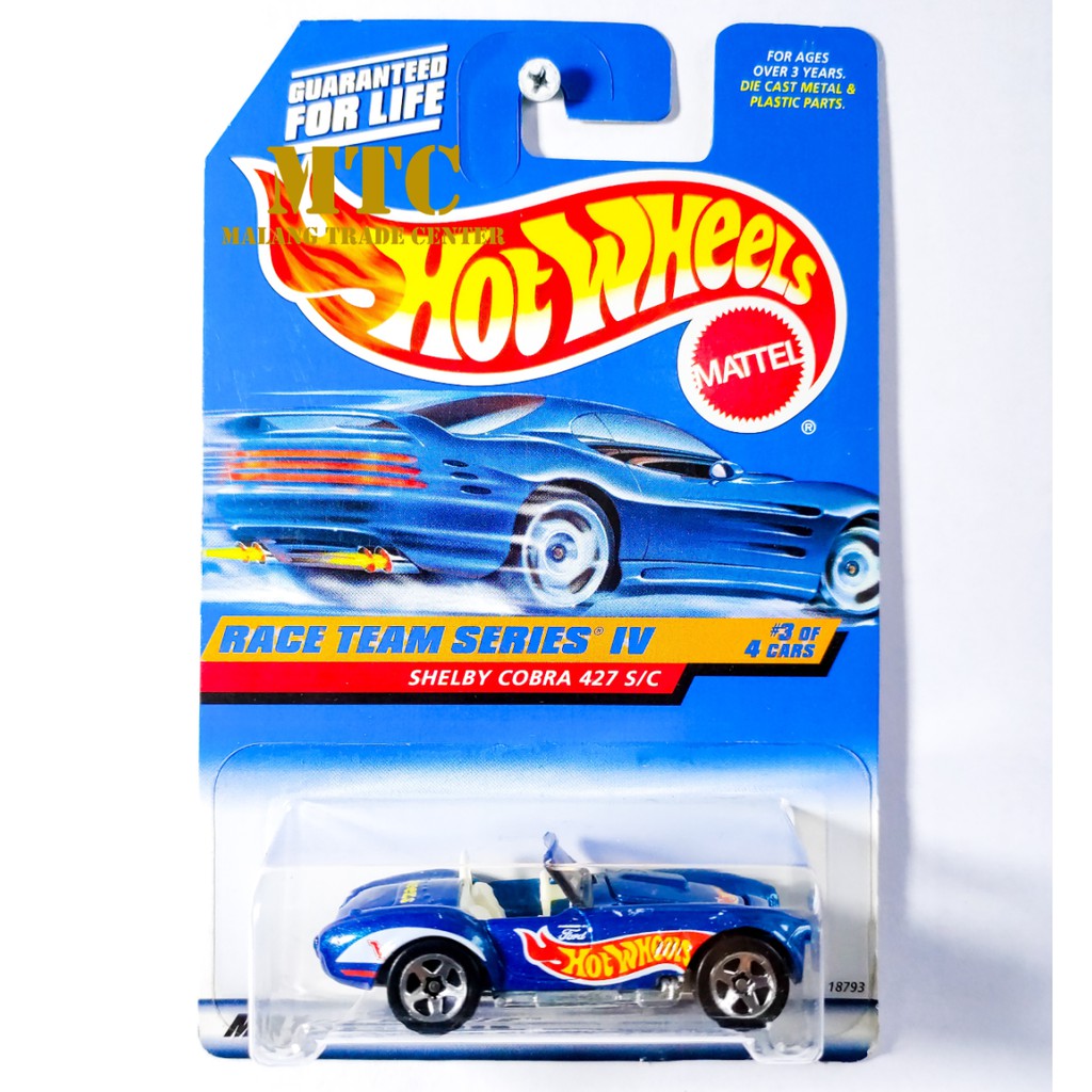 HOT WHEELS SHELBY COBRA 427 S/C