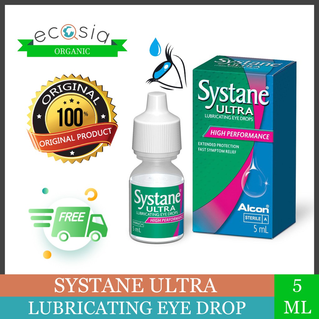 Systane Ultra Eye Drops 5 ml Tetes Mata - Lubricant Eye Drops