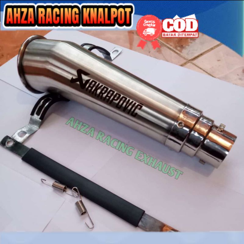 Silencer knalpot AKRAPOVIC MEGAPHONE TITAN