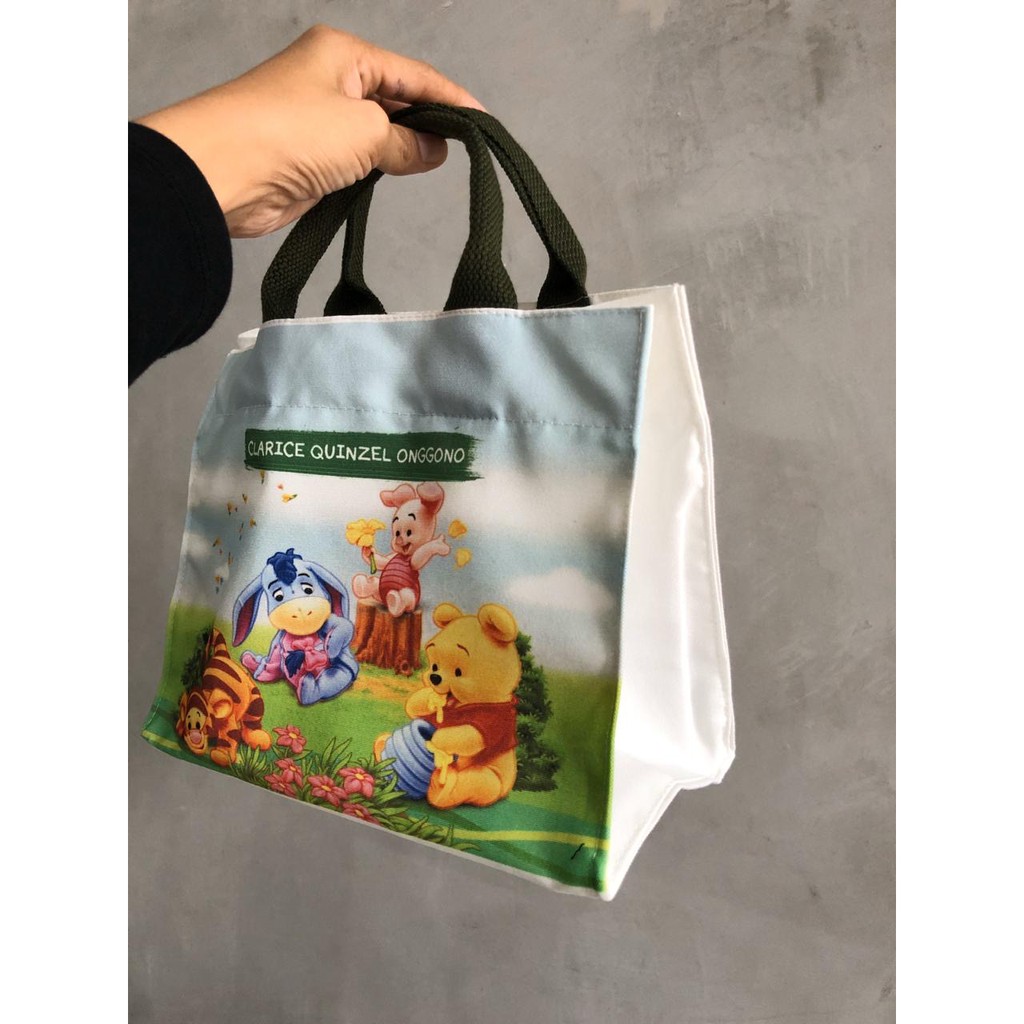 TOTEBAG MINI DIMENSI KANVAS / MARHEN J (BISA CUSTOM DESAIN) - MINIMAL ORDER 10 pcs