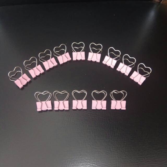 

BIRDER CLIP PENJEPIT KERTAS PINK LOVE