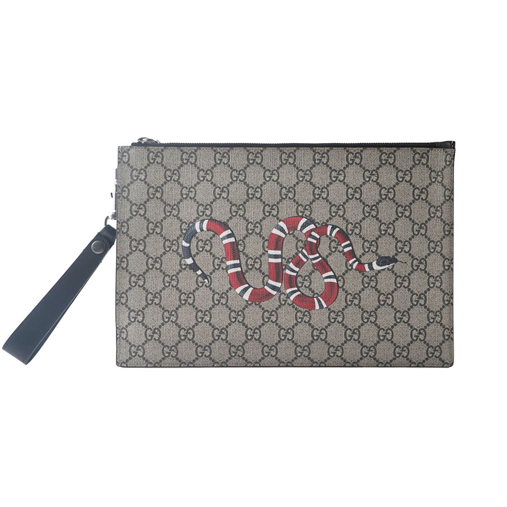 Clutch Gucci Bestiary pouch with 