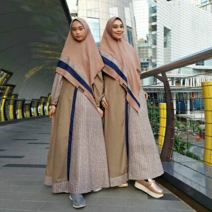 Mouza dress gamis radiyya nooraya nailah idrissi