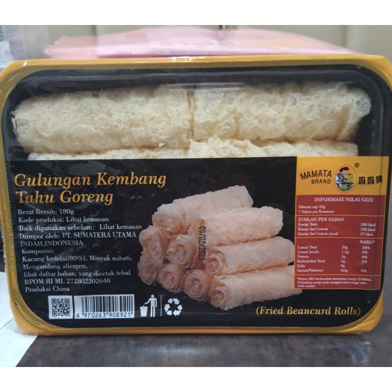 

RB everbest ring roll steamboat kulit pangsit gulung kulit tahu soya bean
