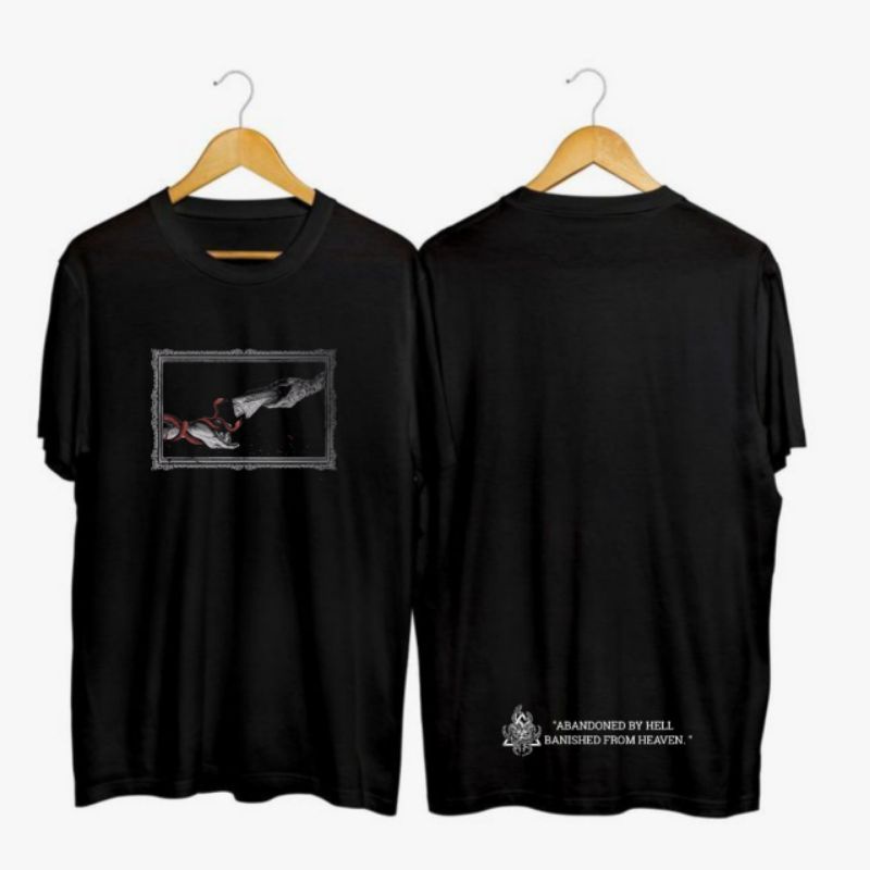 KAOS DISTRO MUSIK METAL BAND SABLON CATHARSIS LOGO CHAPTER EMPIRE 100% PREMIUM