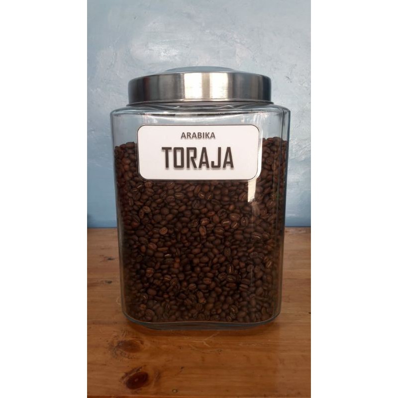 

Kice Kopi Biji / Bubuk Kopi Arabika / Arabica Toraja Roasting 1 kg