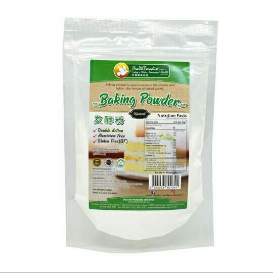

Okshop | Health Paradise Natural Aluminium Free Baking Powder Double Acting
