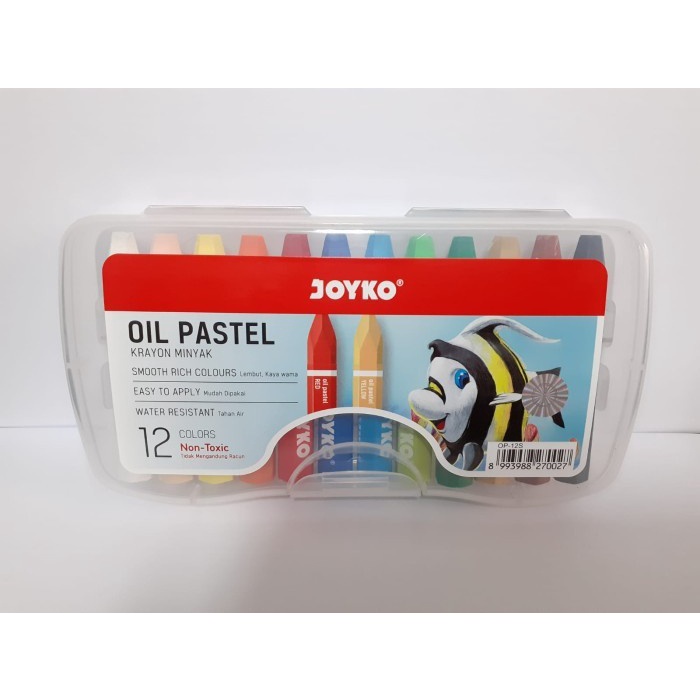 

Joyko Oil Pastel 12 Warna - Crayon Minyak