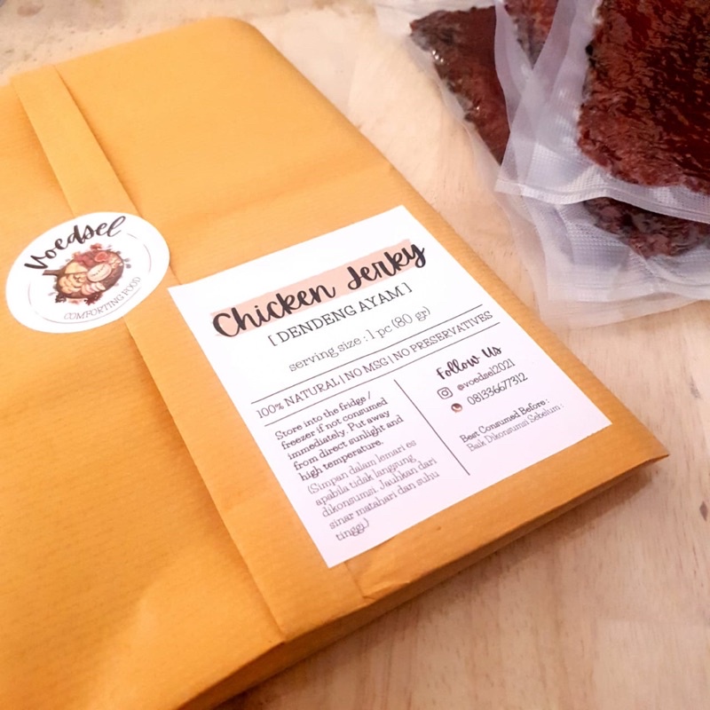 

Dendeng Ayam 80gr